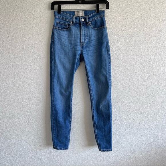 Everlane The High-Rise Skinny Jean Ankle - Picture 2 of 13